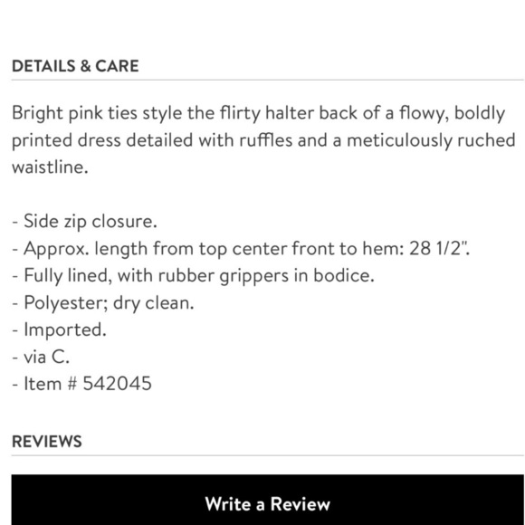 McGinn Cecile Halter Dress - Picture 4 of 5